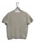 Plage (プラージュ) Cashmere Mix Fur 半袖プルオーバー ベージュ サイズ:FREE：5000円