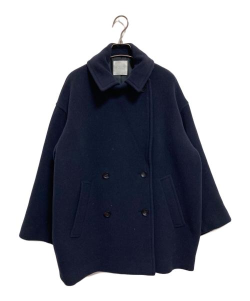 SALON adam et rope'（サロンアダムエロペ）SALON adam et rope' (サロンアダムエロペ) Pコート ネイビー サイズ:Sの古着・服飾アイテム