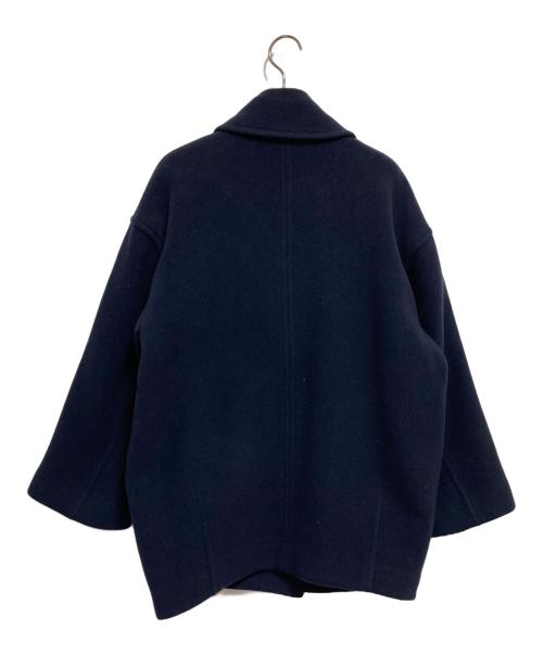 SALON adam et rope'（サロンアダムエロペ）SALON adam et rope' (サロンアダムエロペ) Pコート ネイビー サイズ:Sの古着・服飾アイテム