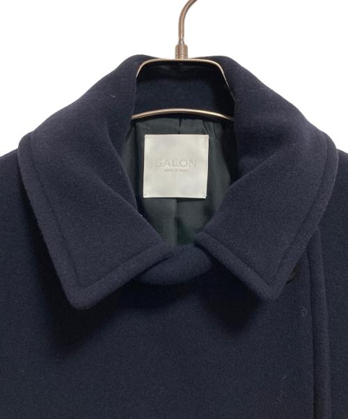 SALON adam et rope'（サロンアダムエロペ）SALON adam et rope' (サロンアダムエロペ) Pコート ネイビー サイズ:Sの古着・服飾アイテム