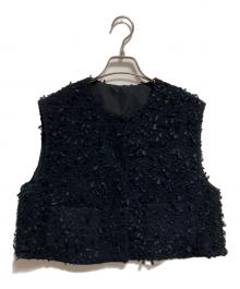 Gypsohila（ジプソフィア）の古着「Sucre Gilet」｜ブラック