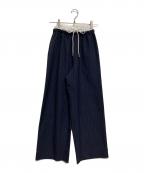 Gypsohilaジプソフィア）の古着「Docking Relaxy Slacks」｜ネイビー