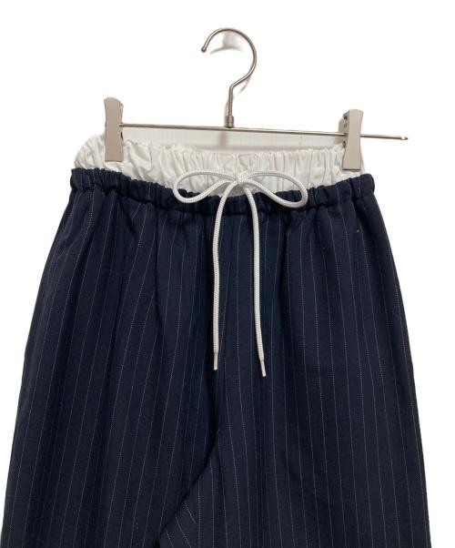 Gypsohila（ジプソフィア）Gypsohila (ジプソフィア) Docking Relaxy Slacks ネイビー サイズ:34の古着・服飾アイテム