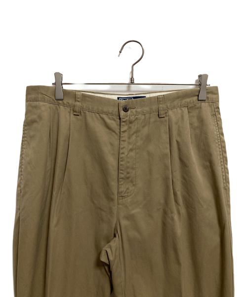 POLO RALPH LAUREN（ポロ・ラルフローレン）POLO RALPH LAUREN (ポロ・ラルフローレン) 90’ｓHAMMOND PANT ベージュ サイズ:33/30の古着・服飾アイテム