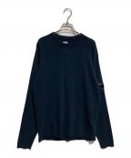 C.P COMPANYシーピーカンパニー）の古着「コットンニット」｜ネイビー