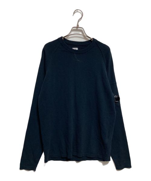 C.P COMPANY（シーピーカンパニー）C.P COMPANY (シーピーカンパニー) コットンニット ネイビー サイズ:50の古着・服飾アイテム