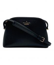 Kate Spade（ケイトスペード）の古着「レザー パターソン ドライブ ペギー クロスボディー」｜ブラック