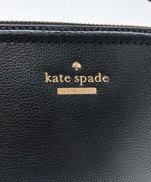 Kate Spade（ケイトスペード）Kate Spade (ケイトスペード) レザー パターソン ドライブ ペギー クロスボディー ブラックの古着・服飾アイテム