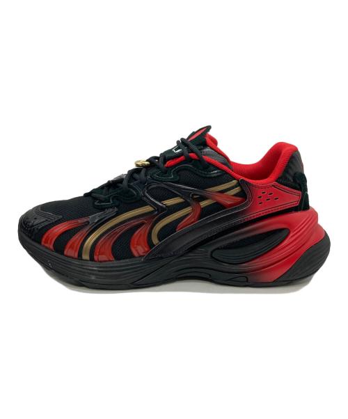 PUMA（プーマ）PUMA (プーマ) SONIC THE HEDGEHOG X PUMA INVERSE SHADOW ブラック×レッド サイズ:US9.5の古着・服飾アイテム
