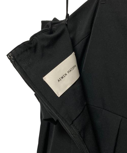 AEWEN MATOPH（イウエン マトフ）AEWEN MATOPH (イウエン マトフ) キャミソールワンピース ブラック サイズ:M(38)の古着・服飾アイテム