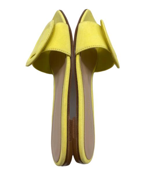Gianvito Rossi（ジャンヴィト ロッシ）Gianvito Rossi (ジャンヴィト ロッシ) フラットサンダル イエロー サイズ: 36 1/2の古着・服飾アイテム