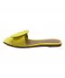 Gianvito Rossi (ジャンヴィト ロッシ) フラットサンダル イエロー サイズ: 36 1/2：12000円