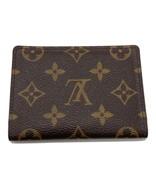 LOUIS VUITTON（ルイ ヴィトン）LOUIS VUITTON (ルイ ヴィトン) パスケース ブラウンの古着・服飾アイテム