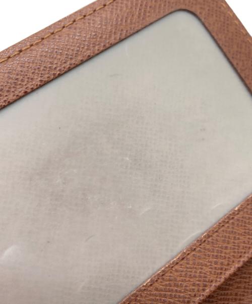 LOUIS VUITTON（ルイ ヴィトン）LOUIS VUITTON (ルイ ヴィトン) パスケース ブラウンの古着・服飾アイテム