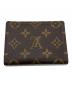LOUIS VUITTON (ルイ ヴィトン) パスケース ブラウン：5000円