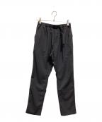 GRAMICCIグラミチ）の古着「STRETCH GABARDINE SLACKS PANT」｜チャコールグレー