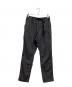 GRAMICCI（グラミチ）の古着「STRETCH GABARDINE SLACKS PANT」｜チャコールグレー