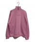 MAISON KITSUNE (メゾンキツネ) ハーフジップスウェット ピンク サイズ:L 未使用品：9000円