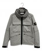 STONE ISLANDストーンアイランド）の古着「Wool Hooded Jacket」｜グレー