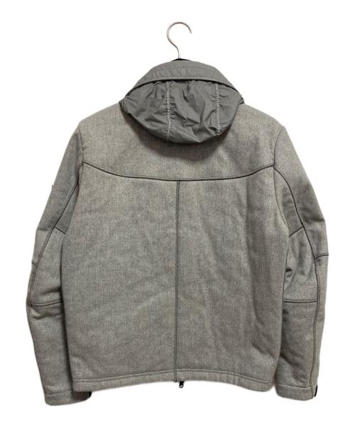 STONE ISLAND（ストーンアイランド）STONE ISLAND (ストーンアイランド) Wool Hooded Jacket グレー サイズ:Sの古着・服飾アイテム