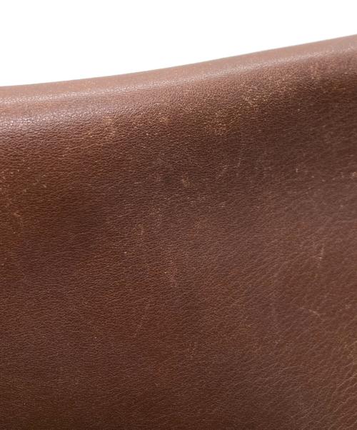 COACH（コーチ）COACH (コーチ) レザーショルダーバッグ ブラウンの古着・服飾アイテム