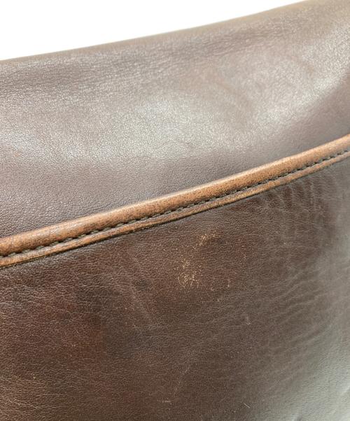 COACH（コーチ）COACH (コーチ) レザーショルダーバッグ ブラウンの古着・服飾アイテム