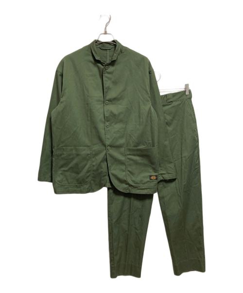 TRIPSTER（トリップスター）TRIPSTER (トリップスター) Dickies (ディッキーズ) BEAMS (ビームス) 3Bセットアップスーツ オリーブ サイズ:Mの古着・服飾アイテム