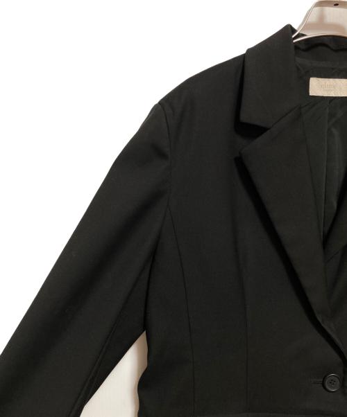 eimy istoire（エイミーイストワール）eimy istoire (エイミーイストワール) two way over jacket ブラック サイズ:FREEの古着・服飾アイテム