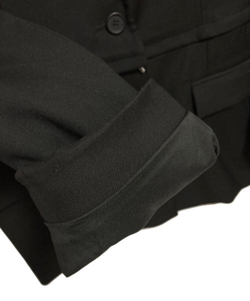 eimy istoire（エイミーイストワール）eimy istoire (エイミーイストワール) two way over jacket ブラック サイズ:FREEの古着・服飾アイテム