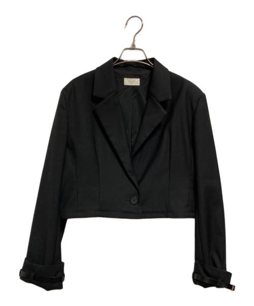 eimy istoire（エイミーイストワール）eimy istoire (エイミーイストワール) two way over jacket ブラック サイズ:FREEの古着・服飾アイテム