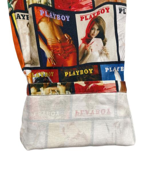 PLAY BOY（プレイボーイ）PLAY BOY (プレイボーイ) X-LARGE (エクストララージ) プリントパンツ マルチカラー サイズ:XLの古着・服飾アイテム