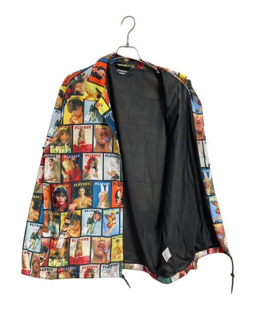 PLAY BOY（プレイボーイ）PLAY BOY (プレイボーイ) X-LARGE (エクストララージ) コーチジャケット マルチカラー サイズ:XLの古着・服飾アイテム