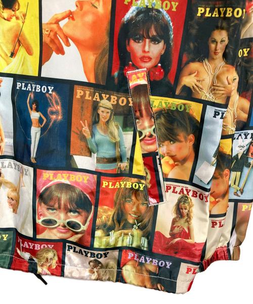 PLAY BOY（プレイボーイ）PLAY BOY (プレイボーイ) X-LARGE (エクストララージ) コーチジャケット マルチカラー サイズ:XLの古着・服飾アイテム