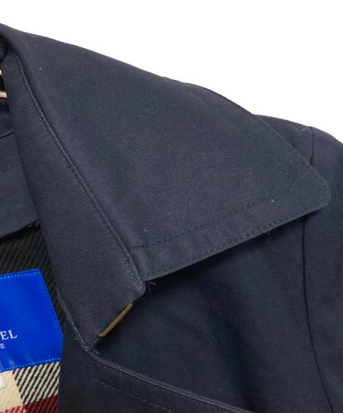 BLUE LABEL CRESTBRIDGE（ブルーレーベルクレストブリッジ）BLUE LABEL CRESTBRIDGE (ブルーレーベルクレストブリッジ) ライナー付トレンチコート ネイビー サイズ:M（38）の古着・服飾アイテム
