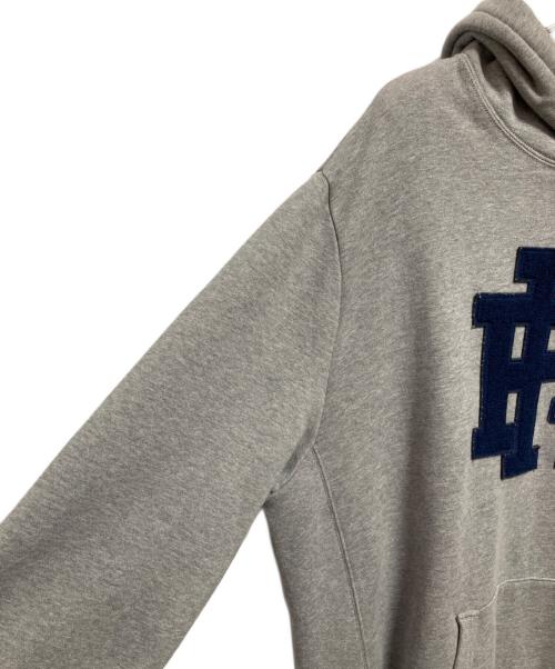 POLO RALPH LAUREN（ポロ・ラルフローレン）POLO RALPH LAUREN (ポロ・ラルフローレン) ロゴワッペンプルオーバーパーカー グレー サイズ:XLの古着・服飾アイテム