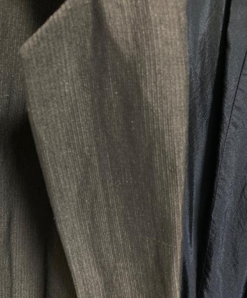 GIORGIO ARMANI（ジョルジオアルマーニ）GIORGIO ARMANI (ジョルジオアルマーニ) リネンレーヨン2Bテーラードジャケット ブラウン サイズ:48の古着・服飾アイテム