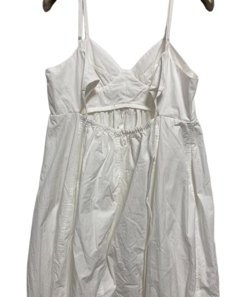 TELOPLAN（テーロプラン）TELOPLAN (テーロプラン) Ying Dress ホワイト サイズ:FREEの古着・服飾アイテム