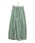 nagonstans（ナゴンスタンス）の古着「circle pants」｜グリーン