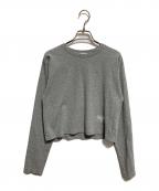 SEAシー）の古着「SEAVALLY MOUNTAIN CLUB GRAPHIC L/S TEE」｜グレー
