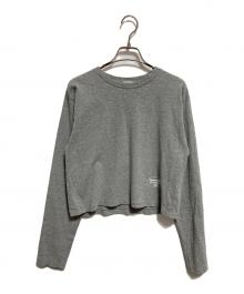 SEA（シー）の古着「SEAVALLY MOUNTAIN CLUB GRAPHIC L/S TEE」｜グレー