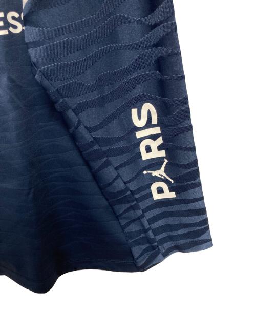 JORDAN（ジョーダン）JORDAN (ジョーダン) ハーフジップカットソー ネイビー サイズ:Lの古着・服飾アイテム