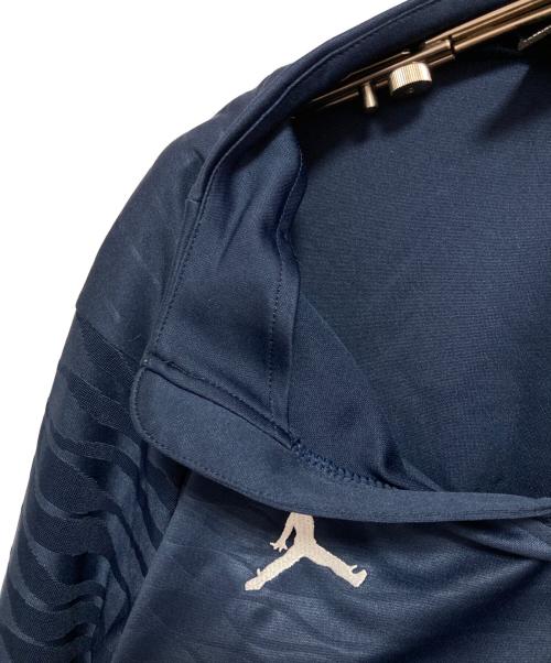 JORDAN（ジョーダン）JORDAN (ジョーダン) ハーフジップカットソー ネイビー サイズ:Lの古着・服飾アイテム
