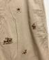 中古・古着 POLO RALPH LAUREN (ポロ・ラルフローレン) STRAIGHT FIT 刺繍チノ ベージュ サイズ:W34×L32：5000円