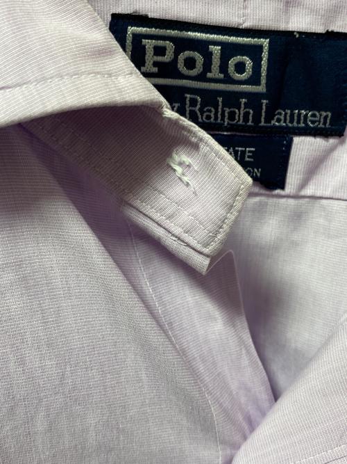 POLO RALPH LAUREN（ポロ・ラルフローレン）POLO RALPH LAUREN (ポロ・ラルフローレン) 長袖シャツ パープル サイズ:40-82の古着・服飾アイテム