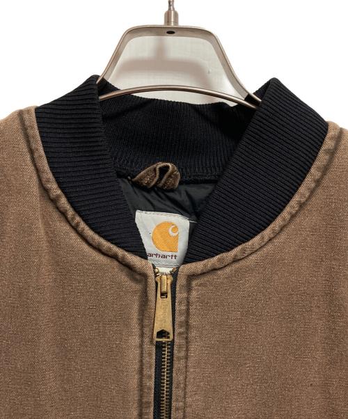 CarHartt（カーハート）CarHartt (カーハート) ダックベスト ブラウン サイズ:XLの古着・服飾アイテム