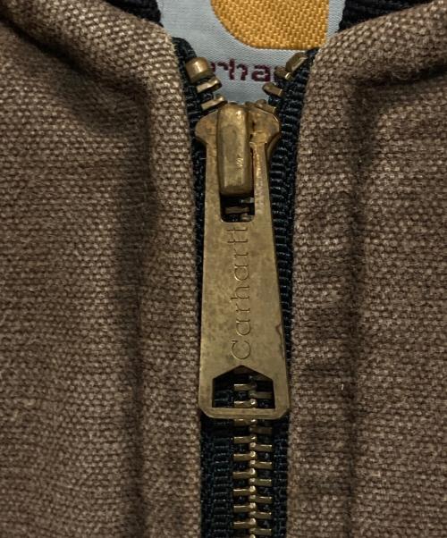 CarHartt（カーハート）CarHartt (カーハート) ダックベスト ブラウン サイズ:XLの古着・服飾アイテム