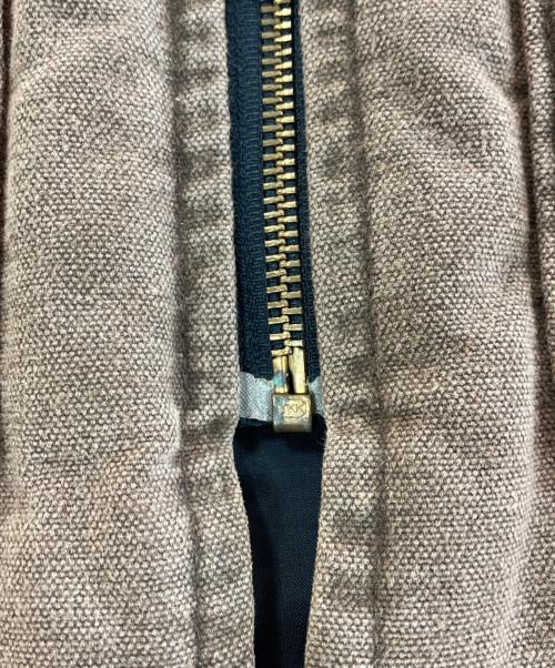 CarHartt（カーハート）CarHartt (カーハート) ダックベスト ブラウン サイズ:XLの古着・服飾アイテム