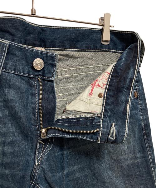 TRUE RELIGION（トゥルー レリジョン）TRUE RELIGION (トゥルー レリジョン) RICKY デニムパンツ インディゴ サイズ:33の古着・服飾アイテム
