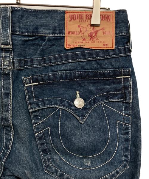 TRUE RELIGION（トゥルー レリジョン）TRUE RELIGION (トゥルー レリジョン) RICKY デニムパンツ インディゴ サイズ:33の古着・服飾アイテム