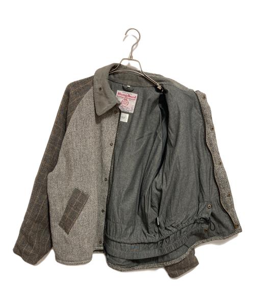 Harris Tweed（ハリスツイード）Harris Tweed (ハリスツイード) yoused (ユーズド) ウールジャケット グレー サイズ:1の古着・服飾アイテム